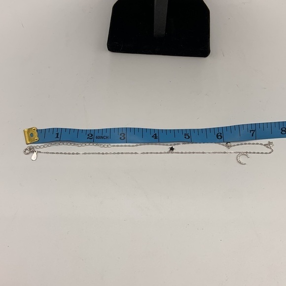 Silver Moon & Stars Necklace New in Box! - Picture 4 of 5